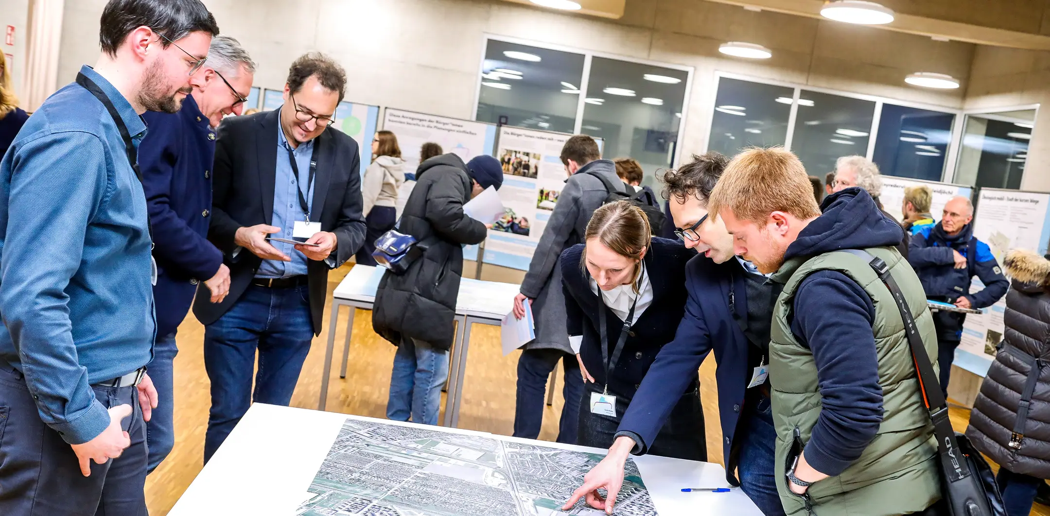 Stadtentwicklung Am Heidjöchl – Erfolgreiche Informationsveranstaltungen Anfang Dezember